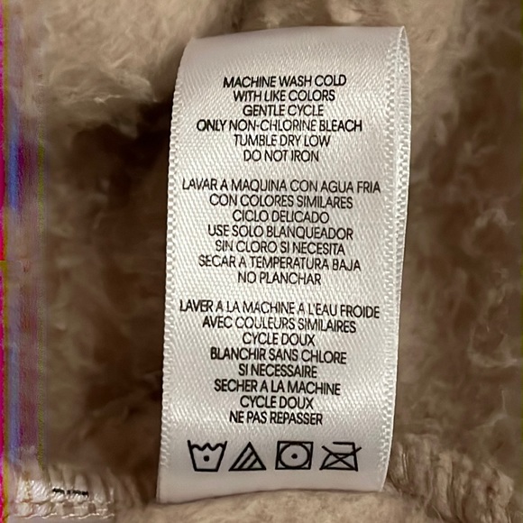 Calvin Klein Teddy Bear Zipper Jacket - Picture 6 of 17